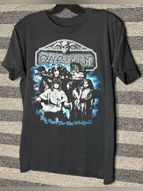 Vintage 1988 Ozzy Osbourne No Rest for the Wicked Tour Single Stitch T-Shirt M
